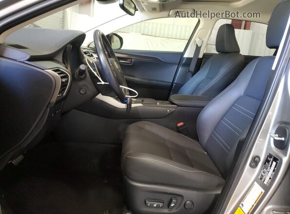 JTJDARBZ9L2167171 2020 LEXUS NX Silver წინა სალონის ხედი