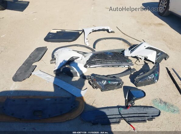 JTJDARBZXM5025279 2021 LEXUS NX 300 White Vista del cuadro de instrumentos