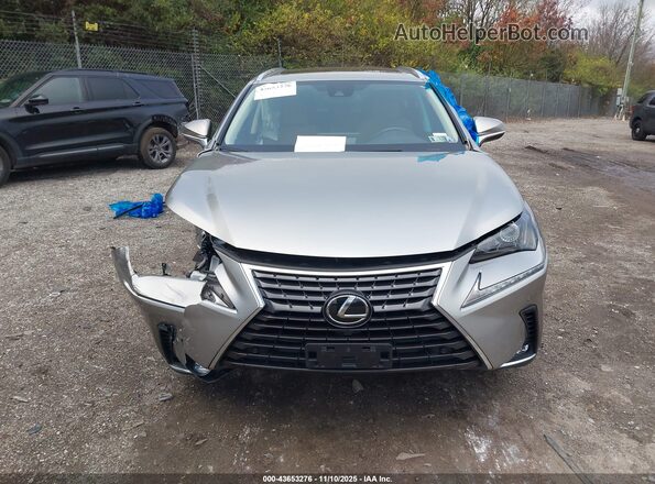 JTJDARDZ1L5006180 2020 LEXUS NX 300 Silver Vista interior trasera