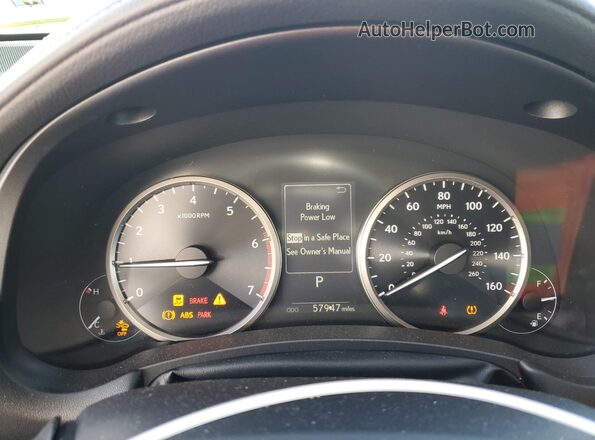JTJDARDZ2L2219950 2020 LEXUS NX Silver Սարքավորումների վահանակի տեսք