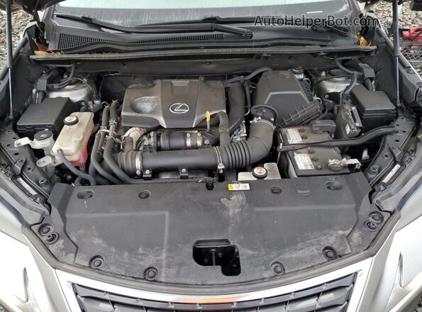 JTJDARDZ4L5017772 2020 LEXUS NX Silver Vista del compartimento del motor