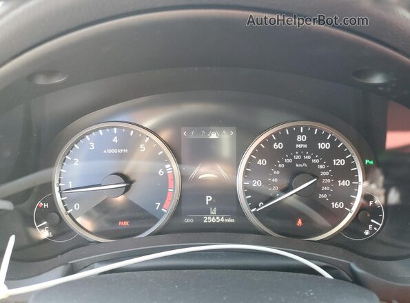 JTJDARDZ7M5026774 2021 LEXUS NX Белый Вид щитка приборов