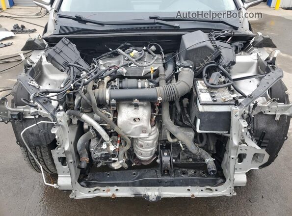 JTJDARDZXL5013693 2020 LEXUS NX Silver ძრავის განყოფილების ხედი