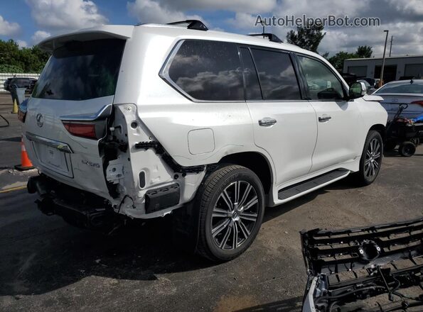 JTJDY7AX7L4313734 2020 LEXUS LX White Trasero derecho