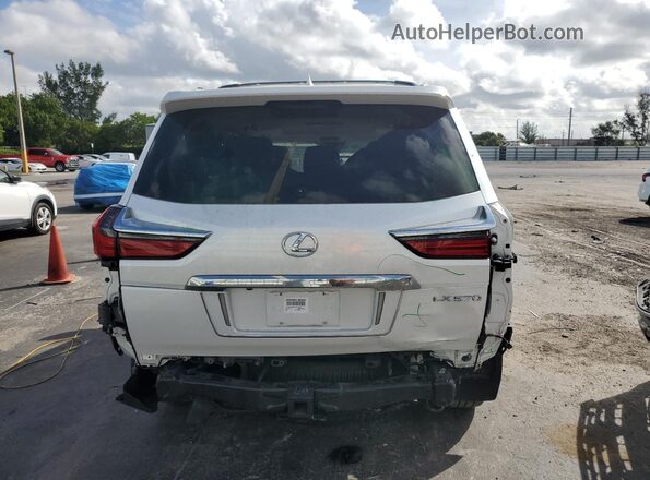 JTJDY7AX7L4313734 2020 LEXUS LX White Vista trasera