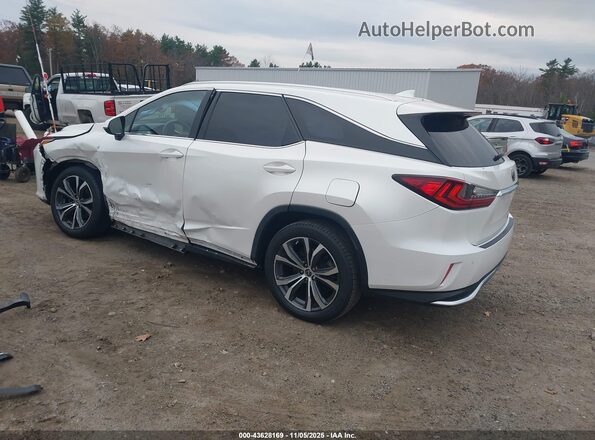 JTJDZKCA6J2002104 2018 LEXUS RX 350L White Tył lewy