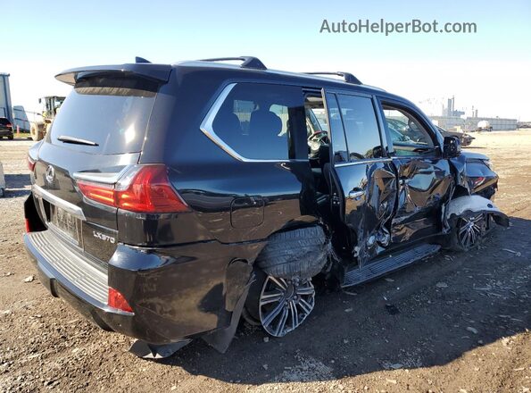 JTJFY7AX3L4315733 2020 LEXUS LX Black Tył prawy