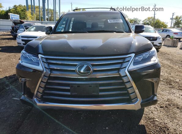 JTJFY7AX3L4315733 2020 LEXUS LX Black Widok z przodu