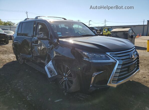 JTJFY7AX3L4315733 2020 LEXUS LX Black Przód prawy