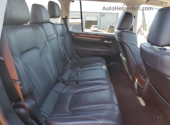 JTJFY7AX3L4315733 2020 LEXUS LX Black Widok tylnych siedzeń