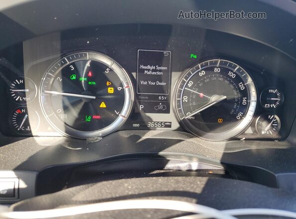 JTJFY7AX3L4315733 2020 LEXUS LX Black Widok zestawu wskaźników