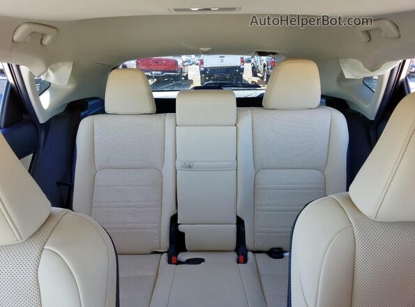 JTJGARBZ0M5025207 2021 LEXUS NX White Rear seats view