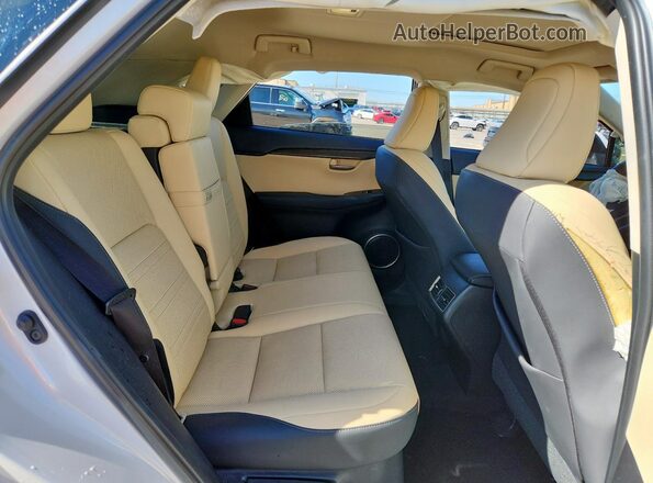 JTJGARBZ0M5025207 2021 LEXUS NX White Rear interior view