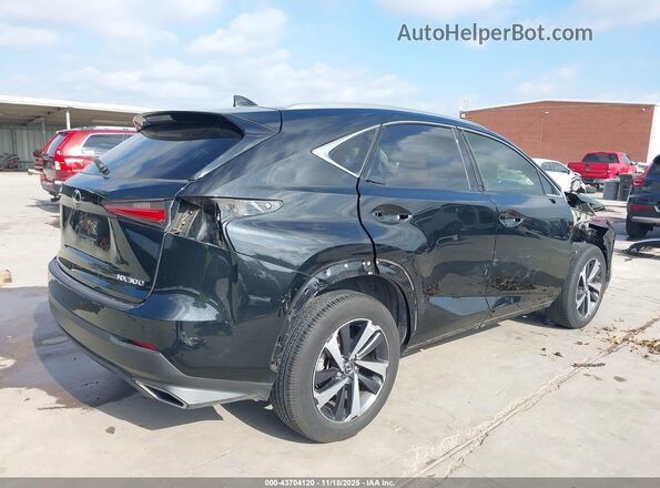 JTJGARBZ1L5010701 2020 LEXUS NX 300 Black Tył prawy