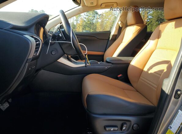 JTJGARBZ2M5032322 2021 LEXUS NX Gray წინა სალონის ხედი