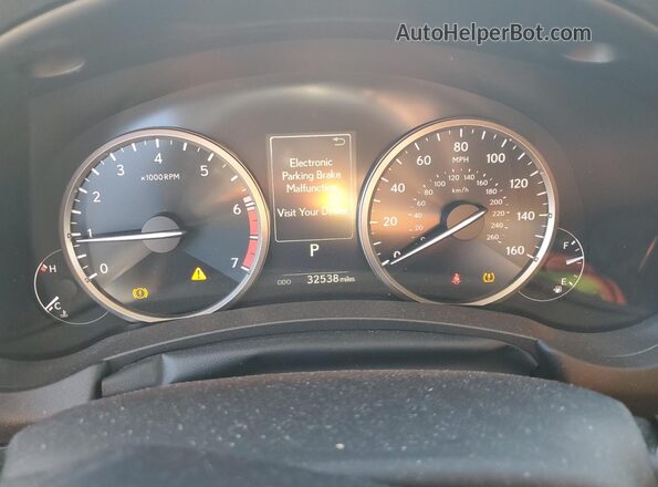JTJGARBZ2M5032322 2021 LEXUS NX Gray ხელსაწყოთა პანელის ხედი