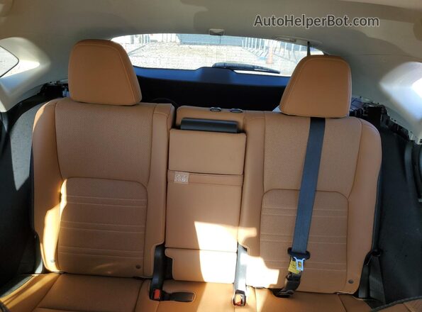 JTJGARBZ2M5032322 2021 LEXUS NX Gray უკანა სავარძლების ხედი
