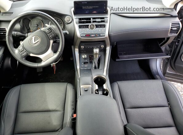 JTJGARBZ9L2178409 2020 LEXUS NX Gray Առջևի վահանակի տեսք