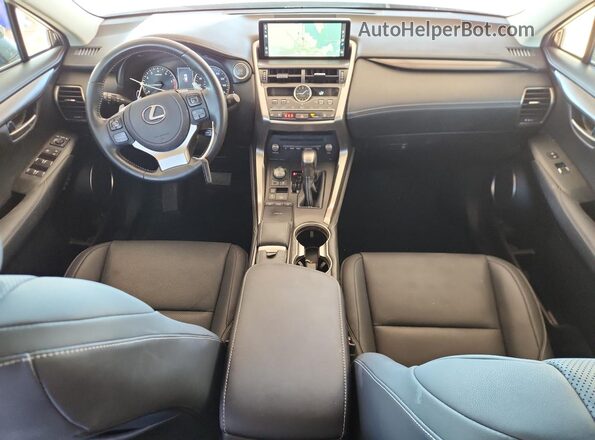 JTJGARBZ9M2182347 2021 LEXUS NX Черный Вид панели приборов