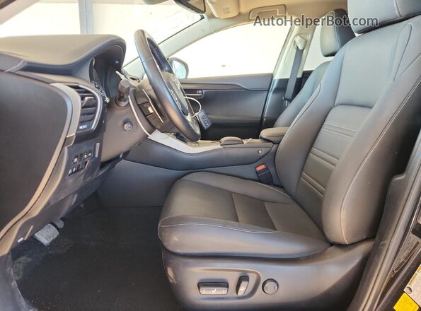 JTJGARBZ9M2182347 2021 LEXUS NX Черный Вид салона спереди
