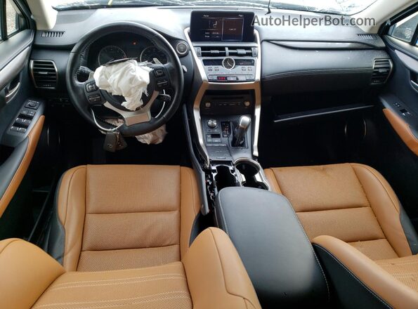 JTJGARDZ2M5028347 2021 LEXUS NX White Առջևի վահանակի տեսք