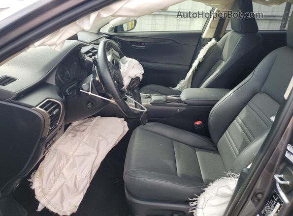 JTJGARDZ5L5001657 2020 LEXUS NX Charcoal Вид салону спереду