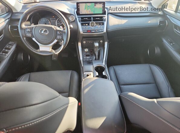 JTJGARDZ9M2249882 2021 LEXUS NX Silver Առջևի վահանակի տեսք