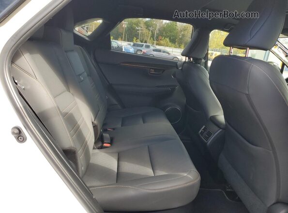 JTJGARDZXL2228702 2020 LEXUS NX White უკანა სალონის ხედი