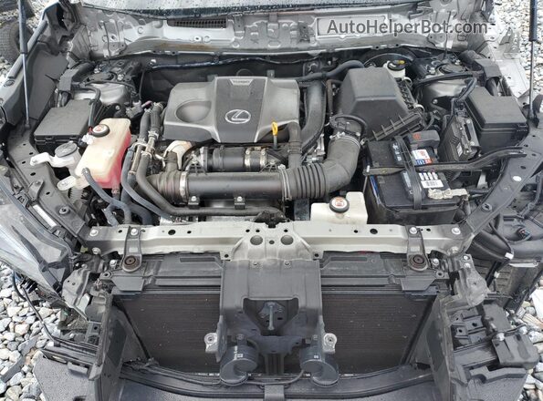 JTJGARDZXM2254699 2021 LEXUS NX Silver Engine compartment view