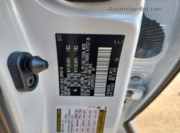 JTJGARDZXM5025454 2021 LEXUS NX White Շարժիչի բաժամունքի տեսք