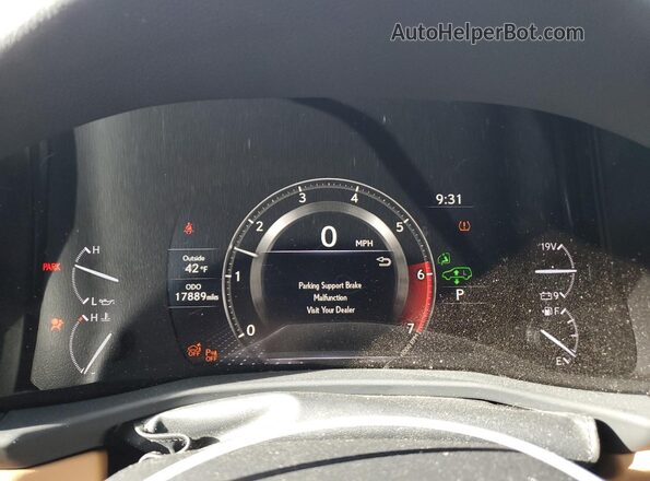 JTJGB7CX0R4045260 2024 LEXUS LX Белый Вид щитка приборов