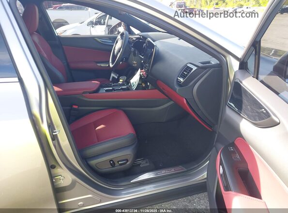 JTJGKCEZ1R5022734 2024 LEXUS NX 350H Gray Widok wnętrza z przodu