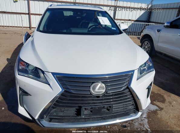 JTJGZKCA4J2003278 2018 LEXUS RX 350L White ხელსაწყოთა პანელის ხედი