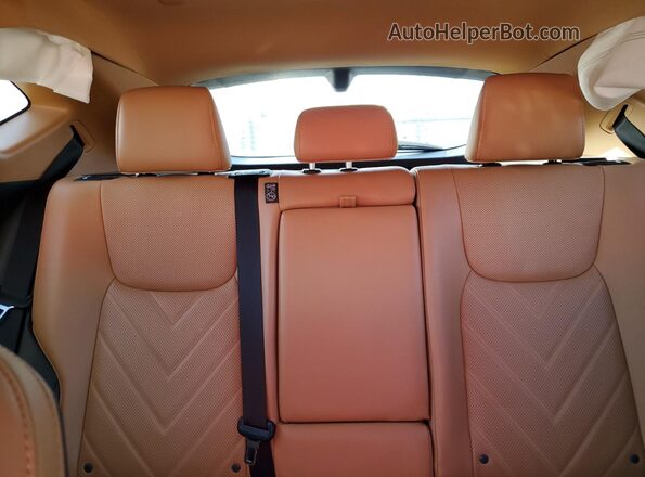 JTJHGCEZ2R2014150 2024 LEXUS NX Red უკანა სავარძლების ხედი