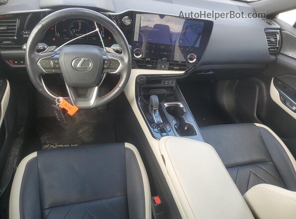 JTJHKCEZXN2004183 2022 LEXUS NX Silver Առջևի վահանակի տեսք