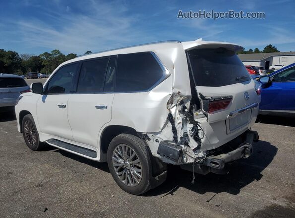 JTJHY7AX4K4288243 2019 LEXUS LX White უკანა მარცხენა