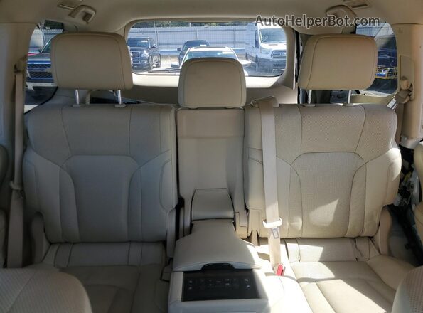 JTJHY7AX4K4288243 2019 LEXUS LX White უკანა სავარძლების ხედი