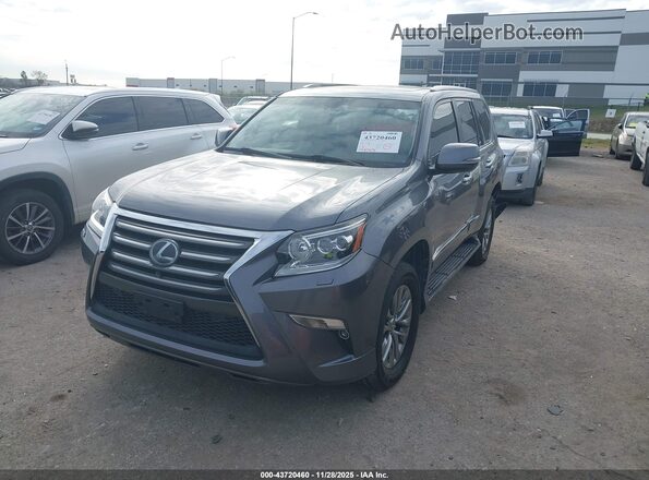 JTJJM7FX5G5139718 2016 LEXUS GX 460 Gray Vista tres cuartos delantera izquierda