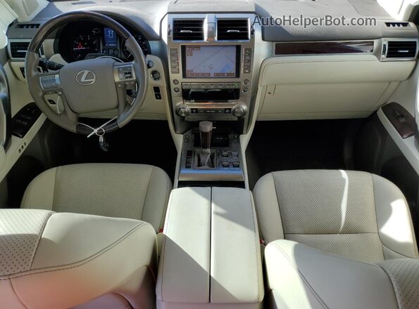 JTJJM7FX9K5221931 2019 LEXUS GX Silver Widok deski rozdzielczej