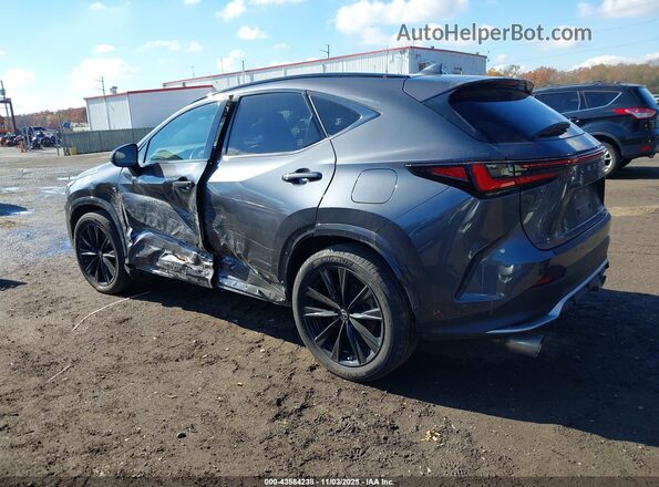 JTJKGCEZ1N5000254 2022 LEXUS NX 350 Gray უკანა მარცხენა
