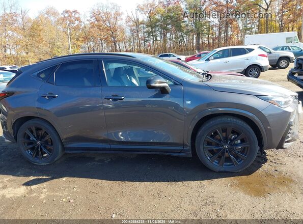 JTJKGCEZ1N5000254 2022 LEXUS NX 350 Gray სალონის 360-გრადუსიანი ხედი