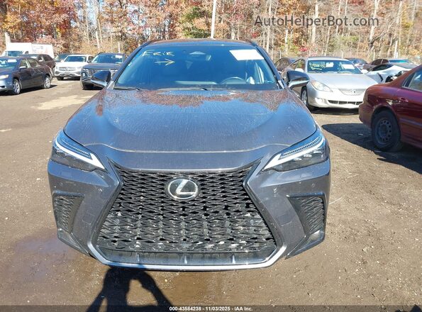 JTJKGCEZ1N5000254 2022 LEXUS NX 350 Gray უკანა სალონის ხედი