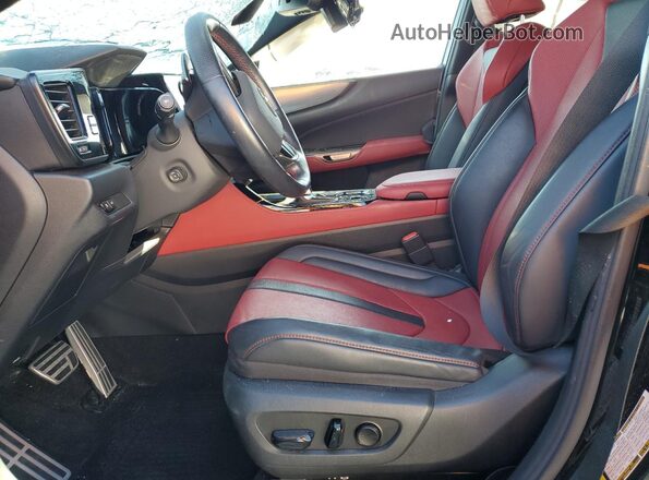 JTJKGCEZ2N2005786 2022 LEXUS NX Черный Вид салона спереди