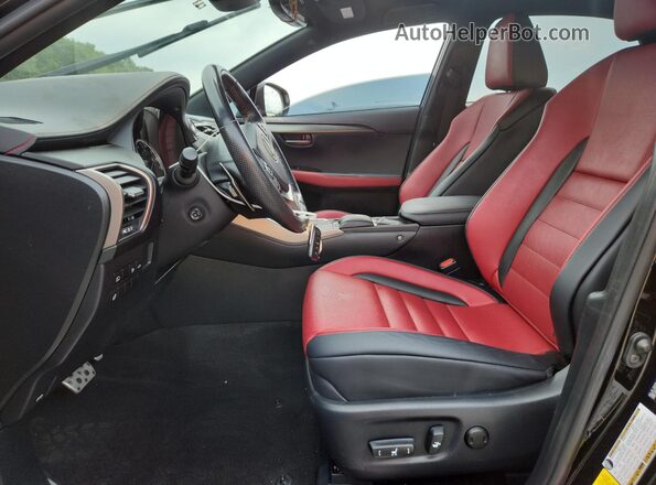 JTJSARBZ0L5011509 2020 LEXUS NX Black წინა სალონის ხედი