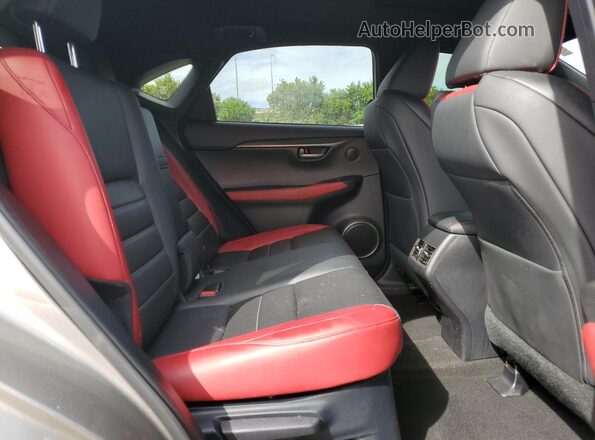 JTJSARBZ0M2182344 2021 LEXUS NX Серебряный Вид задней части салона