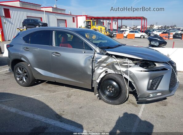 JTJSARBZ4M2180662 2021 LEXUS NX 300 Gray Widok wnętrza 360 stopni