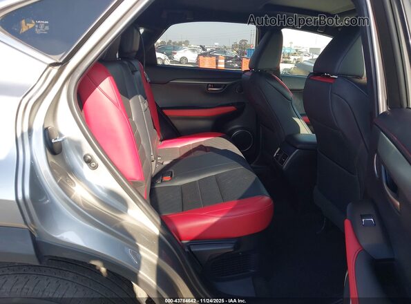 JTJSARBZ4M2180662 2021 LEXUS NX 300 Gray Widok naklejki z numerem VIN