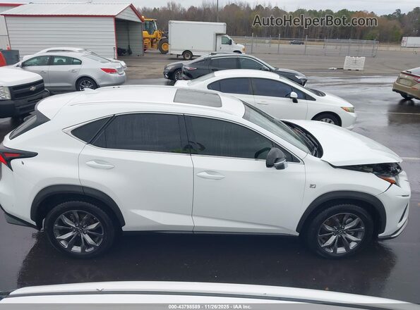 JTJSARBZ5L5012980 2020 LEXUS NX 300 White Widok wnętrza z tyłu