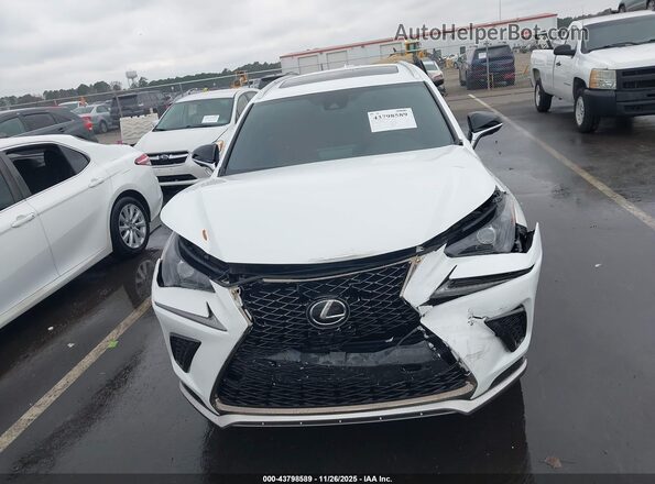 JTJSARBZ5L5012980 2020 LEXUS NX 300 White Widok zestawu wskaźników