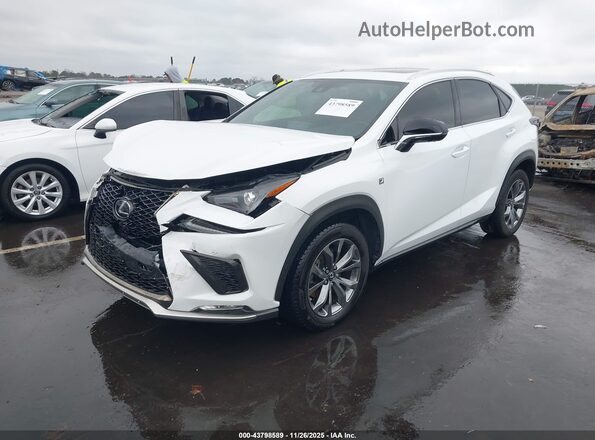 JTJSARBZ5L5012980 2020 LEXUS NX 300 White Przód lewy
